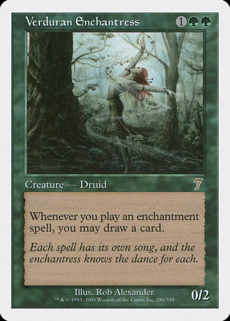 Verduran Enchantress [Seventh Edition] | Eastridge Sports Cards & Games