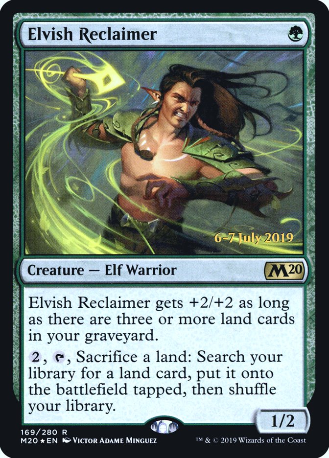 Elvish Reclaimer  [Core Set 2020 Prerelease Promos] | Eastridge Sports Cards & Games