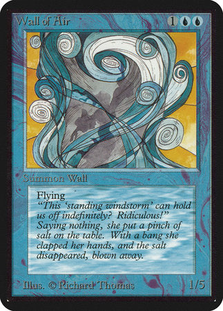 Wall of Air [Limited Edition Alpha] | Eastridge Sports Cards & Games