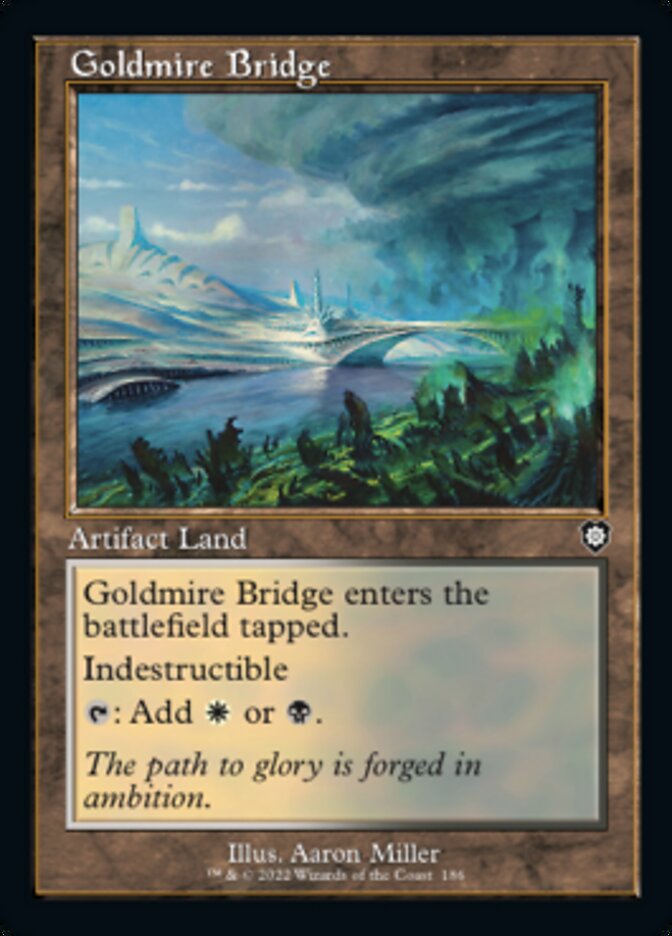 Goldmire Bridge (Retro) [The Brothers' War Commander] | Eastridge Sports Cards & Games