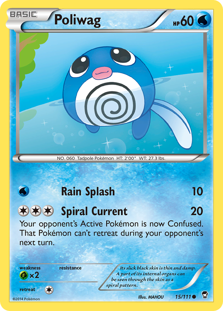 Poliwag (15/111) [XY: Furious Fists] | Eastridge Sports Cards & Games
