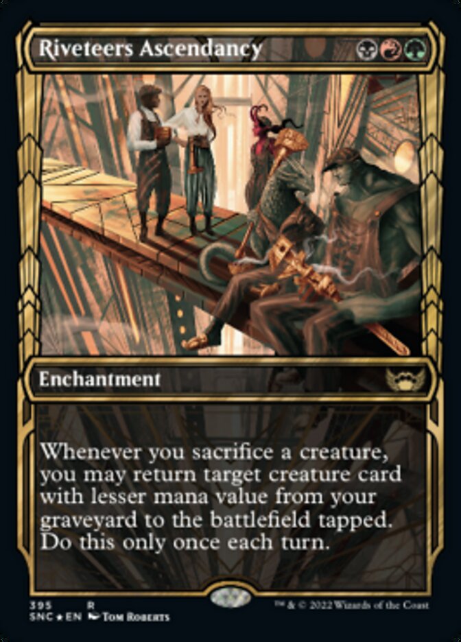 Riveteers Ascendancy (Showcase Golden Age Gilded Foil) [Streets of New Capenna] | Eastridge Sports Cards & Games