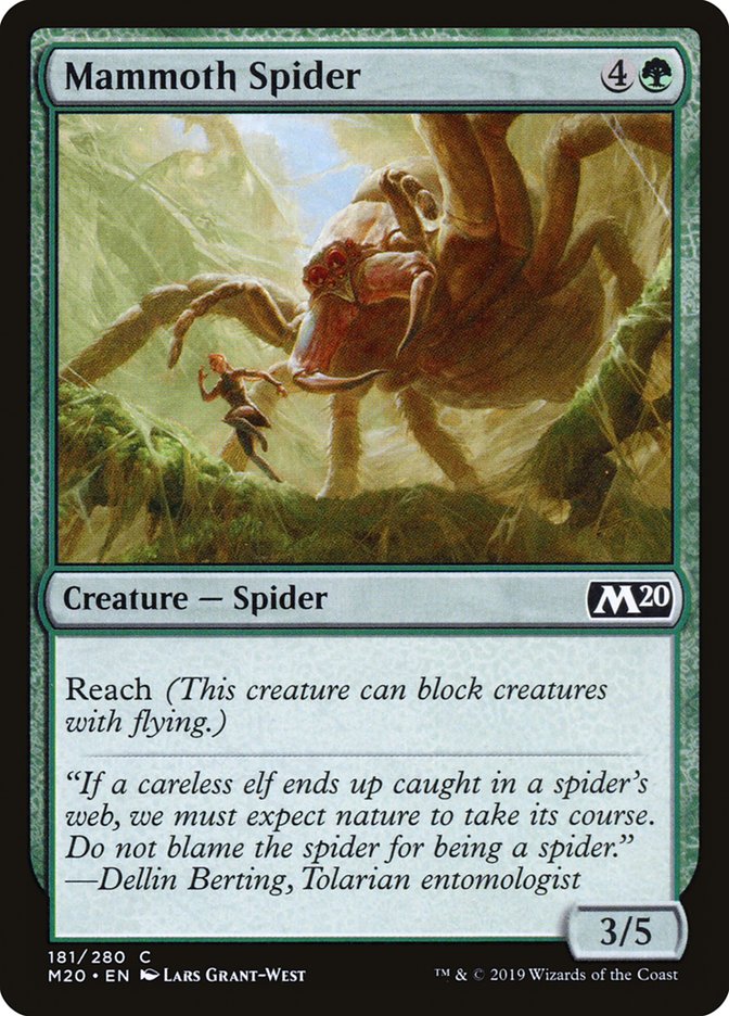 Mammoth Spider [Core Set 2020] | Eastridge Sports Cards & Games