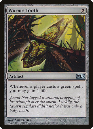 Wurm's Tooth [Magic 2012] | Eastridge Sports Cards & Games