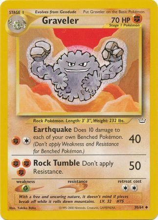 Graveler (30/64) [Neo Revelation Unlimited] | Eastridge Sports Cards & Games