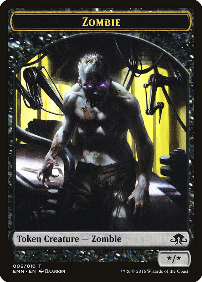 Zombie (006/010) [Eldritch Moon Tokens] | Eastridge Sports Cards & Games