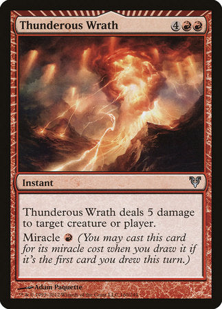 Thunderous Wrath [Avacyn Restored] | Eastridge Sports Cards & Games