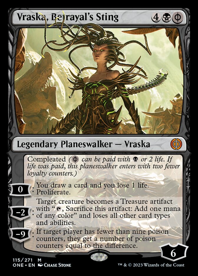 Vraska, Betrayal's Sting [Phyrexia: All Will Be One] | Eastridge Sports Cards & Games