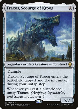 Traxos, Scourge of Kroog [Dominaria] | Eastridge Sports Cards & Games