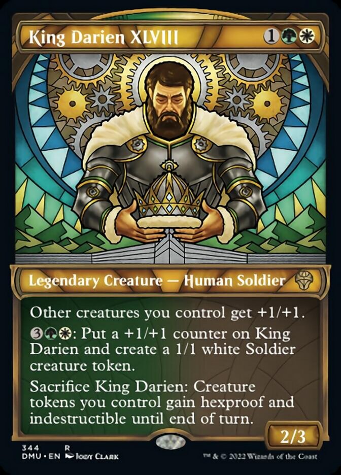 King Darien XLVIII (Showcase) [Dominaria United] | Eastridge Sports Cards & Games