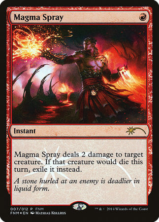 Magma Spray [Friday Night Magic 2014] | Eastridge Sports Cards & Games