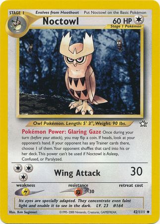 Noctowl (42/111) [Neo Genesis Unlimited] | Eastridge Sports Cards & Games