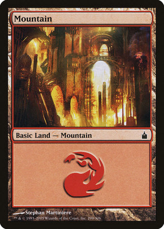 Mountain (299) [Ravnica: City of Guilds] | Eastridge Sports Cards & Games