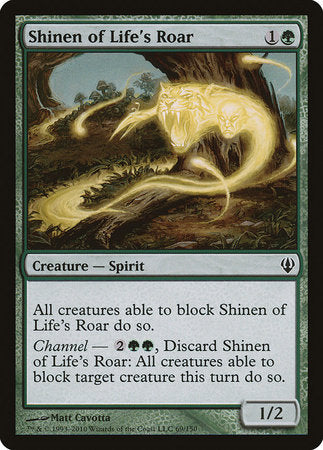 Shinen of Life's Roar [Archenemy] | Eastridge Sports Cards & Games