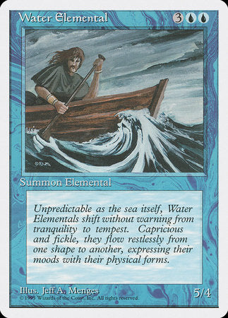 Water Elemental [Fourth Edition] | Eastridge Sports Cards & Games