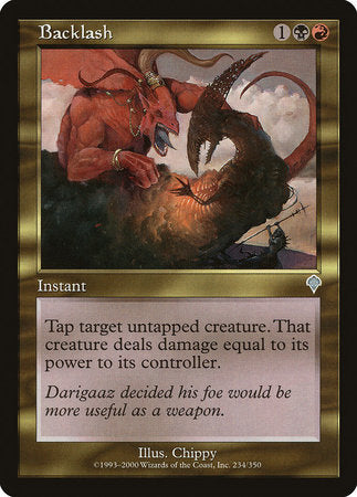 Backlash [Invasion] | Eastridge Sports Cards & Games