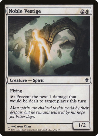 Noble Vestige [Zendikar] | Eastridge Sports Cards & Games