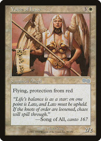 Voice of Law [Urza's Saga] | Eastridge Sports Cards & Games