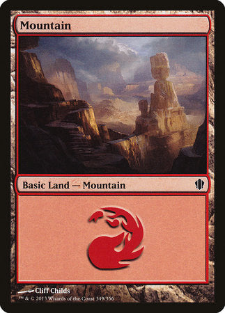 Mountain (349) [Commander 2013] | Eastridge Sports Cards & Games