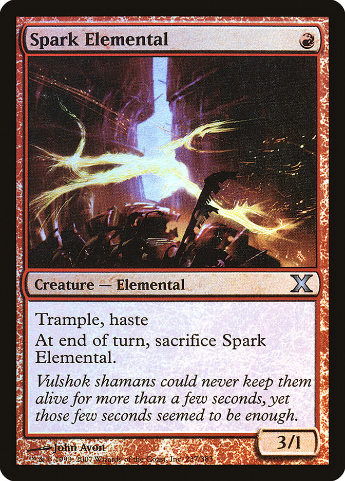 Spark Elemental (Premium Foil) [Tenth Edition] | Eastridge Sports Cards & Games