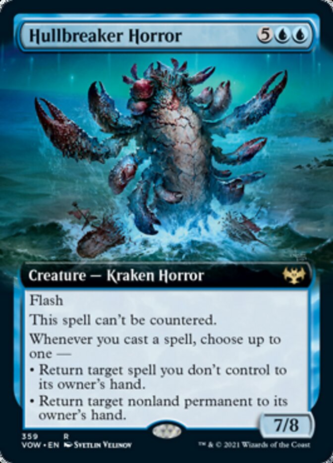 Hullbreaker Horror (Extended) [Innistrad: Crimson Vow] | Eastridge Sports Cards & Games