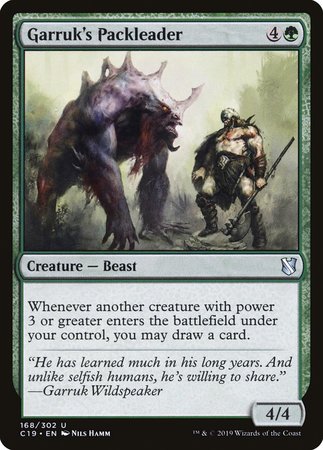 Garruk's Packleader [Commander 2019] | Eastridge Sports Cards & Games