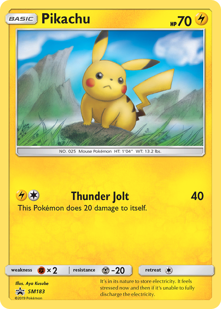 Pikachu (SM183) [Sun & Moon: Black Star Promos] | Eastridge Sports Cards & Games