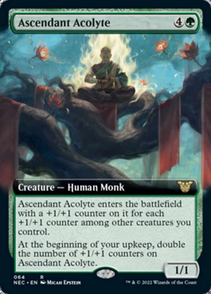 Ascendant Acolyte (Extended) [Kamigawa: Neon Dynasty Commander] | Eastridge Sports Cards & Games