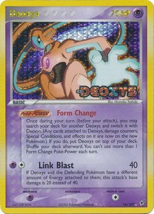 Deoxys (16/107) (Stamped) [EX: Deoxys] | Eastridge Sports Cards & Games