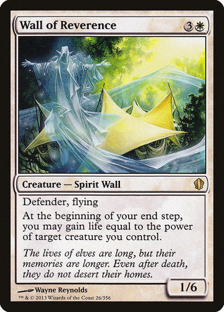 Wall of Reverence [Commander 2013] | Eastridge Sports Cards & Games