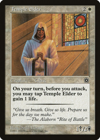 Temple Elder [Portal Second Age] | Eastridge Sports Cards & Games