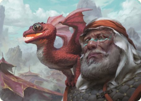 Dragon Whelp Art Card [Dominaria United Art Series] | Eastridge Sports Cards & Games