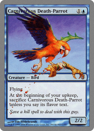 Carnivorous Death-Parrot [Unhinged] | Eastridge Sports Cards & Games