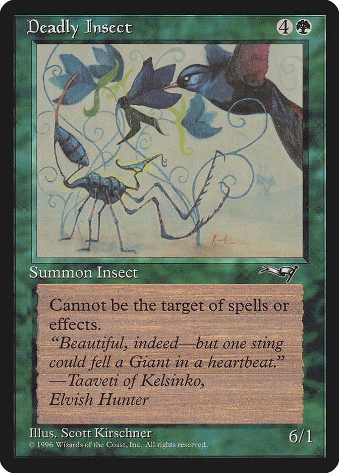 Deadly Insect (Bird Art) [Alliances] | Eastridge Sports Cards & Games