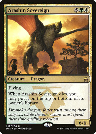 Arashin Sovereign [Dragons of Tarkir] | Eastridge Sports Cards & Games