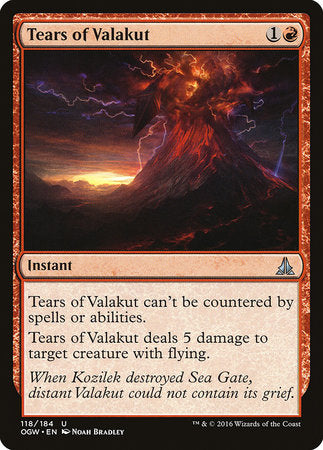 Tears of Valakut [Oath of the Gatewatch] | Eastridge Sports Cards & Games