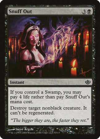 Snuff Out [Duel Decks: Garruk vs. Liliana] | Eastridge Sports Cards & Games