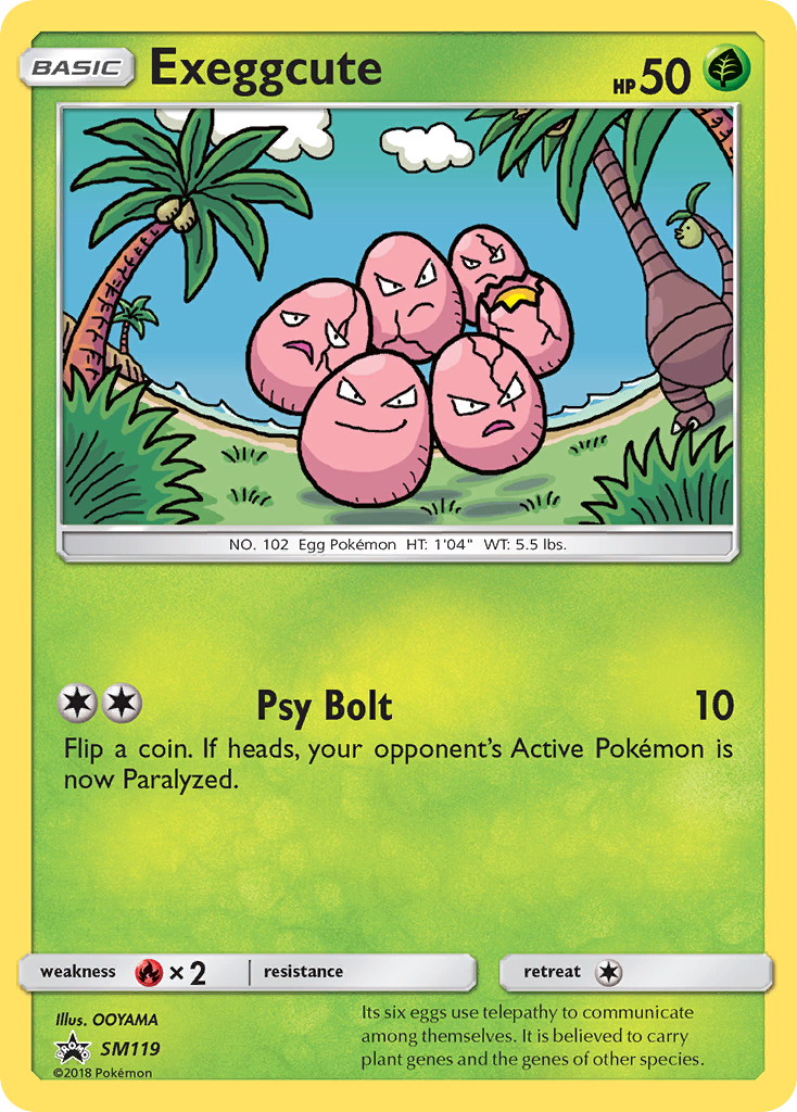 Exeggcute (SM119) [Sun & Moon: Black Star Promos] | Eastridge Sports Cards & Games