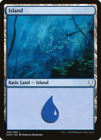 Island (256) [Dominaria] | Eastridge Sports Cards & Games