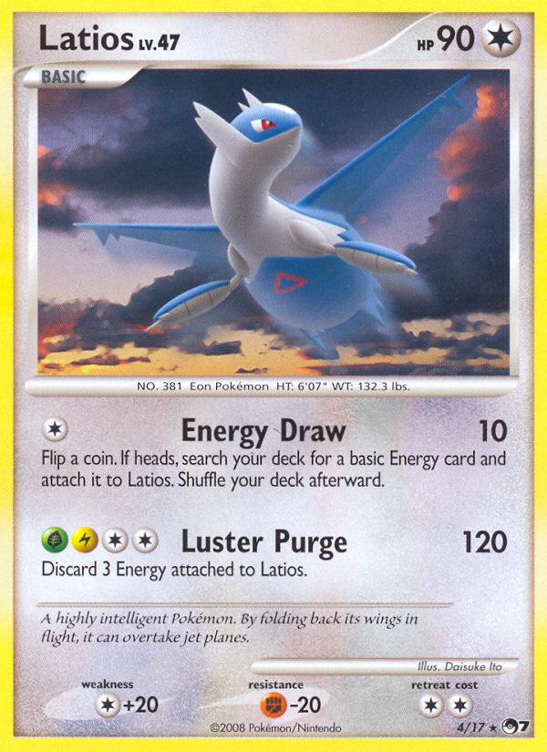 Latios (4/17) [POP Series 7] | Eastridge Sports Cards & Games