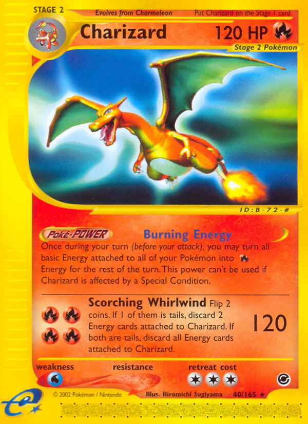 Charizard (40/165) [Expedition: Base Set] | Eastridge Sports Cards & Games