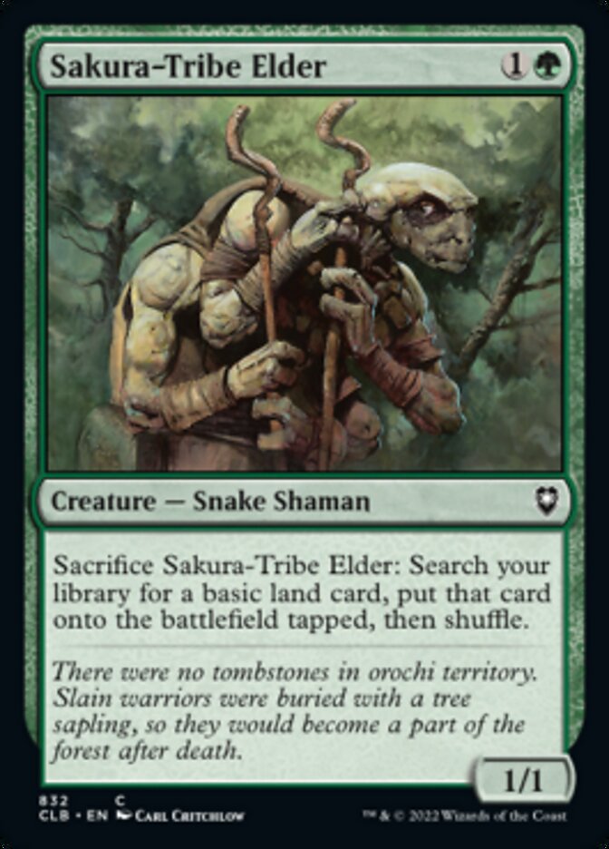 Sakura-Tribe Elder [Commander Legends: Battle for Baldur's Gate] | Eastridge Sports Cards & Games