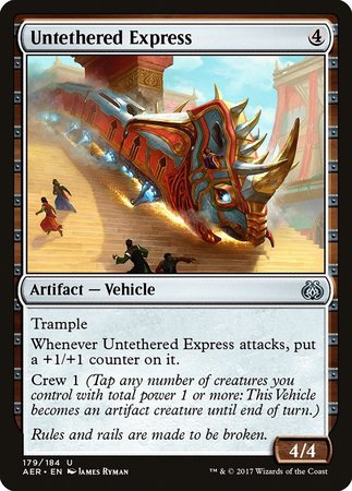 Untethered Express [Aether Revolt] | Eastridge Sports Cards & Games
