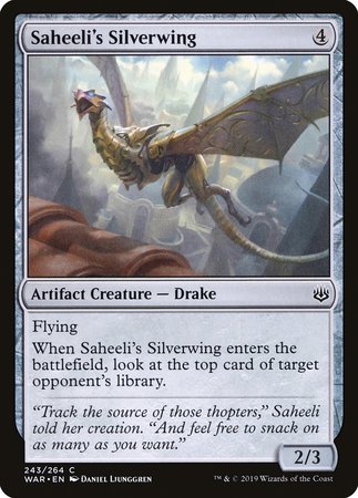 Saheeli's Silverwing [War of the Spark] | Eastridge Sports Cards & Games