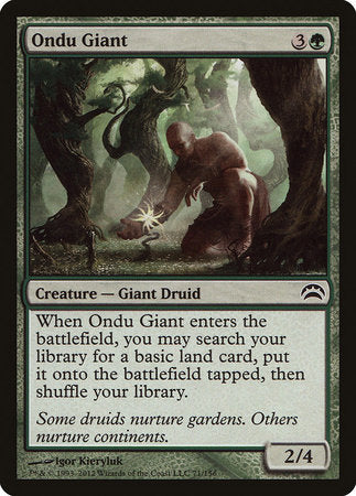 Ondu Giant [Planechase 2012] | Eastridge Sports Cards & Games