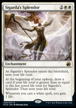 Sigarda's Splendor (Promo Pack) [Innistrad: Midnight Hunt Promos] | Eastridge Sports Cards & Games