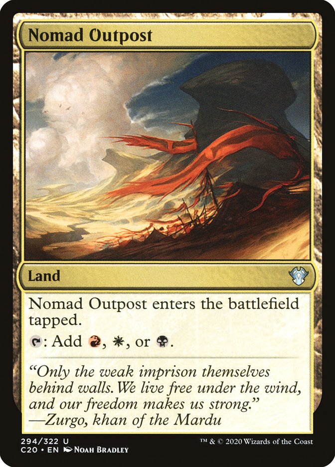 Nomad Outpost [Commander 2020] | Eastridge Sports Cards & Games