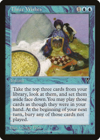 Three Wishes [Visions] | Eastridge Sports Cards & Games