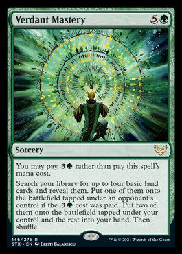 Verdant Mastery [Strixhaven: School of Mages] | Eastridge Sports Cards & Games