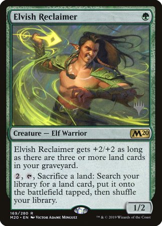 Elvish Reclaimer [Core Set 2020 Promos] | Eastridge Sports Cards & Games